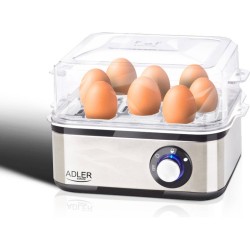 Eierkoker - Eierkoker electrisch - Geschikt voor 8 eieren - RVS